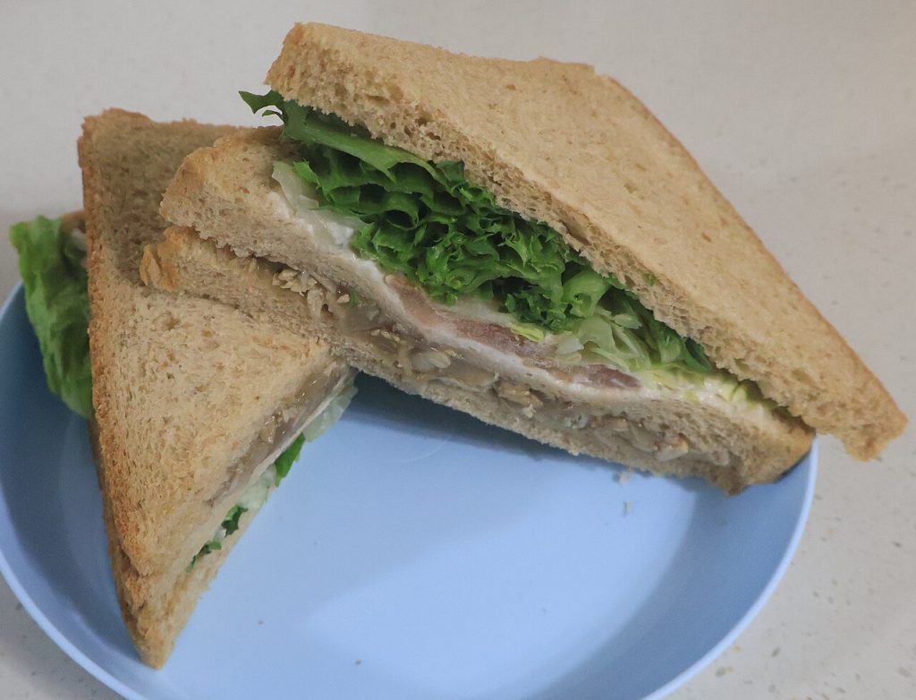 Sandwiches from a Korean convenience store