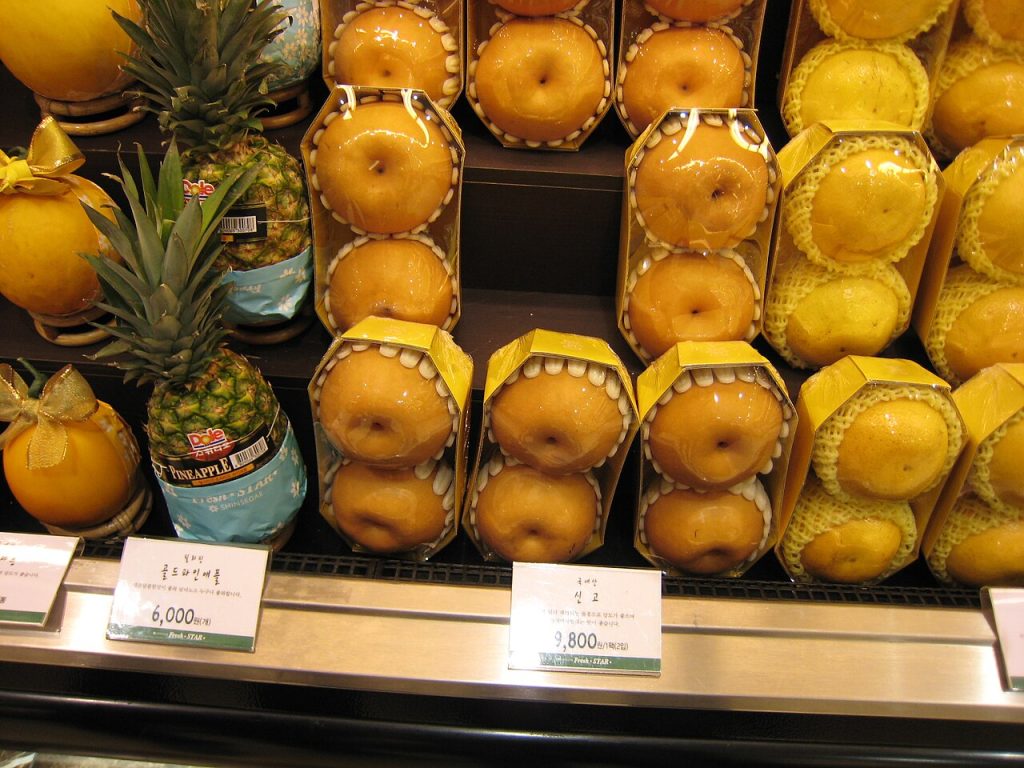 Korean Singo pear